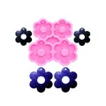 Moule silicone prune pour porte-clés et bijoux – 1