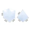 Moule silicone pyramide 3D pour artisanat résine et béton – 7