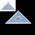 Moule silicone règles résine, rapporteur, triangle, droit – Couleur Isosceles triangle