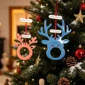 Moule silicone renne Noël pendentif étiquette résine – 3