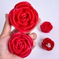 Moule silicone rose 3D pour bougie et savon – 2