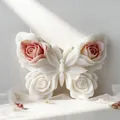Moule silicone rose papillon pour bougie et savon – 3