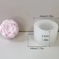 Moule silicone rose pour bougie savon et gâteau – Couleur XIAO HUA LEI