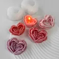 Moule silicone rose pour bougie savon et résine – 1