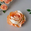 Moule silicone rose réaliste pour bougie et savon – 1