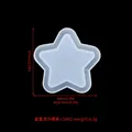 Moule silicone shaker sucette étoile ours pour porte-clés – Couleur LS02