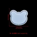 Moule silicone shaker sucette étoile ours pour porte-clés – Couleur LS07