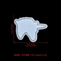 Moule silicone shaker sucette étoile ours pour porte-clés – Couleur LS15
