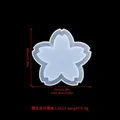 Moule silicone shaker sucette étoile ours pour porte-clés – Couleur LS23