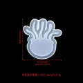 Moule silicone shaker sucette étoile ours pour porte-clés – Couleur LS25