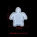 Moule silicone shaker sucette étoile ours pour porte-clés – Couleur LS26