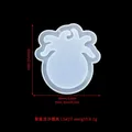 Moule silicone shaker sucette étoile ours pour porte-clés – Couleur LS27