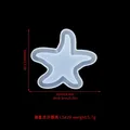 Moule silicone shaker sucette étoile ours pour porte-clés – Couleur LS29