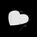 Moule silicone sous-verre cœur rond carré rectangle – Couleur Heart-02