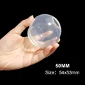 Moule silicone sphère 20 à 100 mm pour bijoux résine – Couleur 50mm