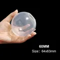 Moule silicone sphère 20 à 100 mm pour bijoux résine – Couleur 60mm