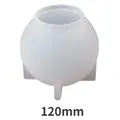 Moule silicone sphère 65 à 120 mm pour artisanat résine – Couleur 120mm