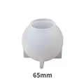 Moule silicone sphère 65 à 120 mm pour artisanat résine – Couleur 65mm