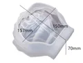 Moule silicone sphère 65 à 120 mm pour artisanat résine – Couleur handholder