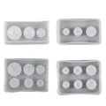 Moule silicone sphère et œuf pour bijoux – 5