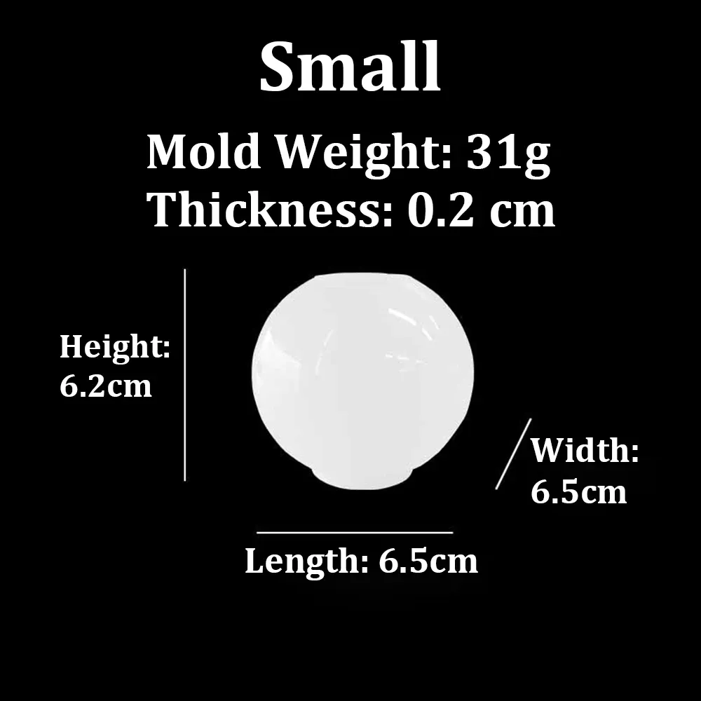 Moule silicone sphérique rond pour ornements et chocolat