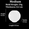 Moule silicone sphérique rond pour ornements et chocolat – Couleur Medium