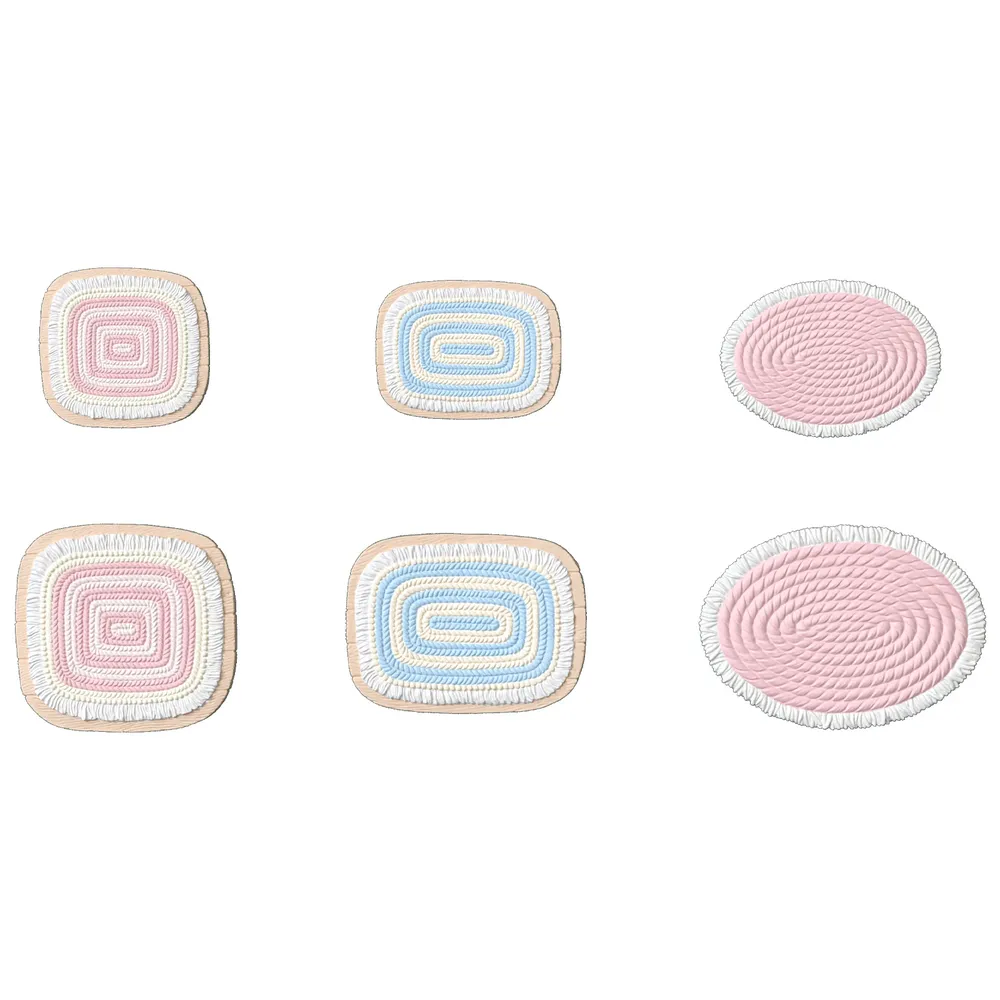 Moule silicone tasse tressée ovale carré rectangle pour résine