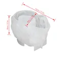 Moule silicone tête crâne 3D, cendrier, pot fleur, bougie – Couleur As shown