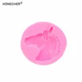 Moule silicone tête lion cheval pour bijoux chocolat – Couleur Pink