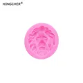 Moule silicone tête lion cheval pour bijoux chocolat – Couleur Pink