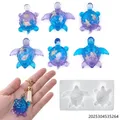 Moule silicone tortue mer pour porte-clés et bijoux – 3