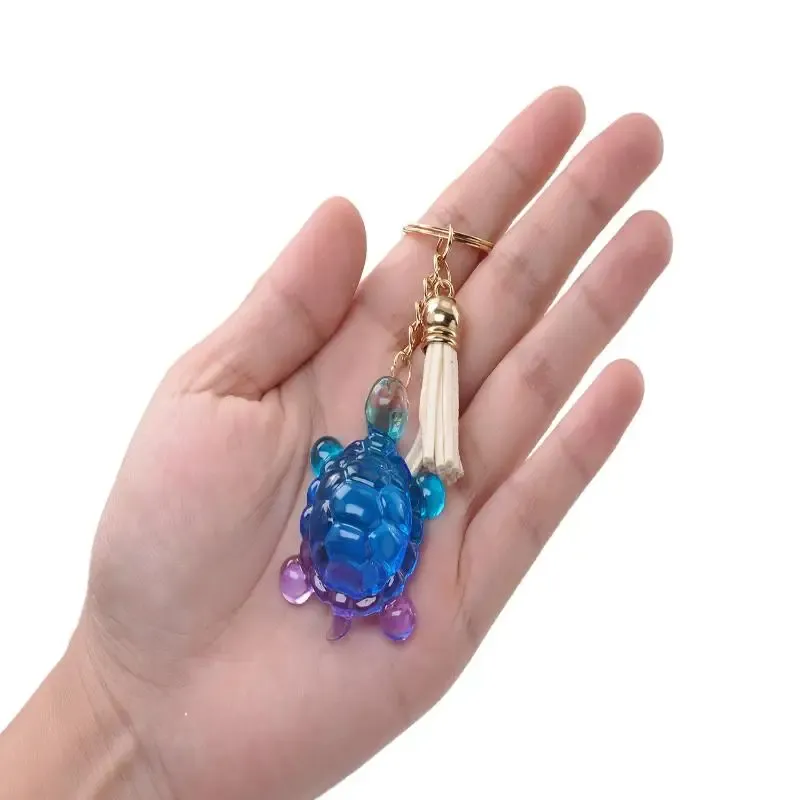 Moule silicone tortue mer pour porte-clés et bijoux