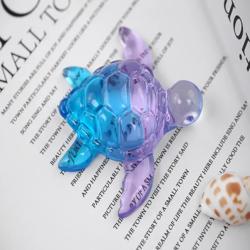 Moule silicone tortue mer pour porte-clés et bijoux