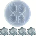Moule silicone tortue pour porte-clés et bijoux – Couleur 1 pièce