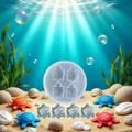 Moule silicone tortue pour porte-clés et bijoux – 5