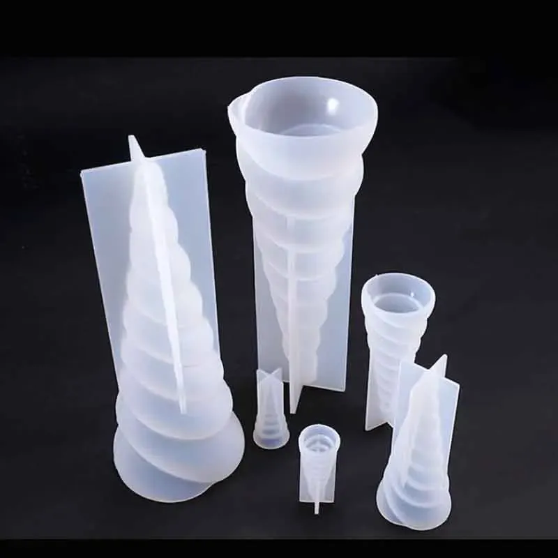 Moule silicone transparent pour bijoux et artisanat en résine époxy