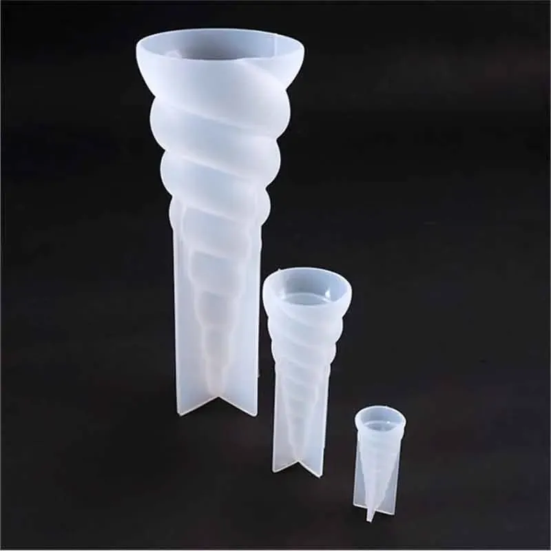 Moule silicone transparent pour bijoux et artisanat en résine époxy