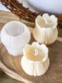Moule silicone tulipe 3D pour bougies et décoration intérieure – 2