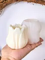 Moule silicone tulipe 3D pour bougies et décoration intérieure – 4