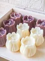 Moule silicone tulipe 3D pour bougies et décoration intérieure – 5