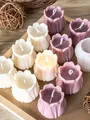 Moule silicone tulipe 3D pour bougies et décoration intérieure – 6