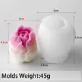 Moule silicone tulipe pour bougie et pâtisserie – Couleur prune (06)
