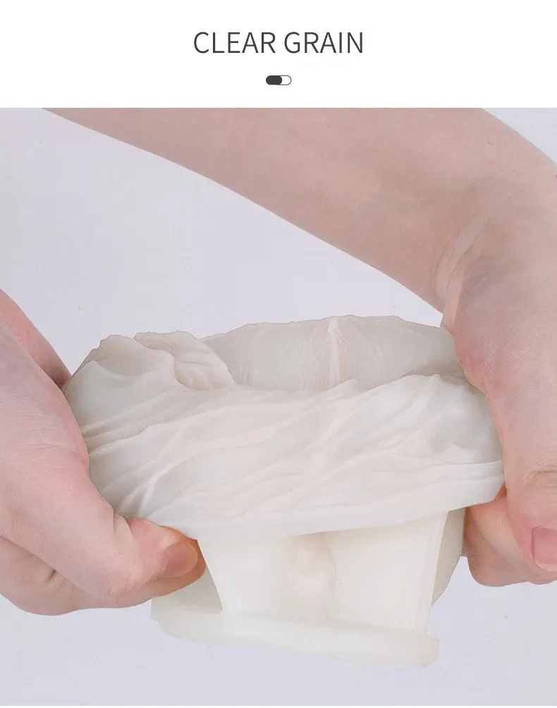Moule silicone tulipe pour bougie et savon