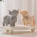 Moule silicone vache Highland pour bougies et décoration – 6