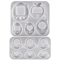 Moule silicone vaisseau spatial pour porte-clés et bijoux – 1