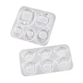 Moule silicone vaisseau spatial pour porte-clés et bijoux – 6