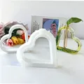 Moule silicone vase cœur rond arche résine – 3