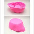 Moule silicone vase tête crâne, cendrier, plâtre, béton – 6