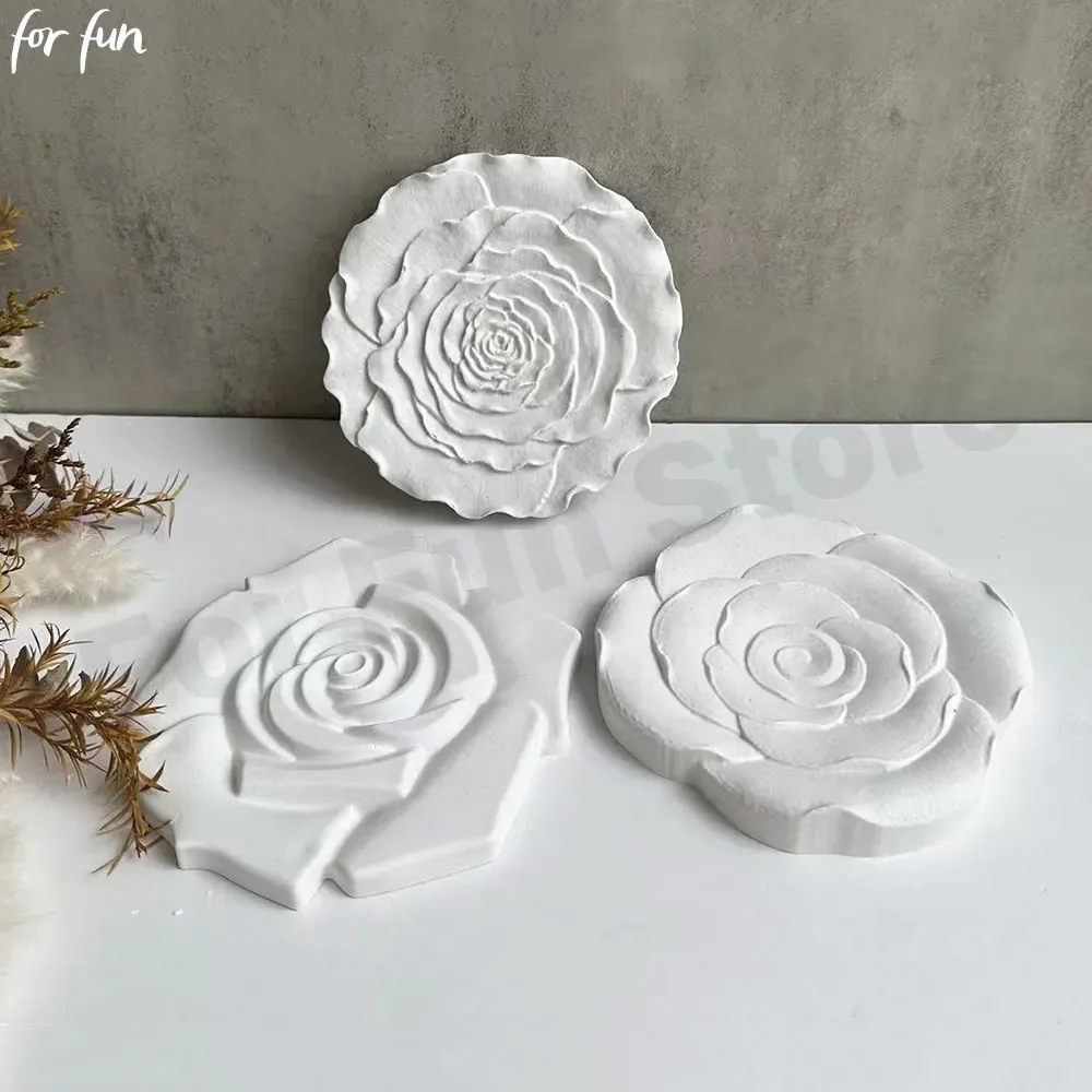 Moule sous-verre rose pour béton et résine