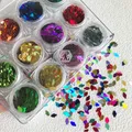 Paillettes ampoule Noël holographiques pour résine – 3